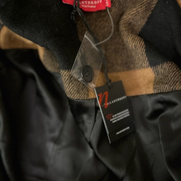 NEW n:philanthropy RENZO Jacket in Plaid Multi - Picture 15 of 15